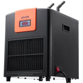 VEVOR Aquarium Chiller 92 Gallon, 1/4 HP Water Chiller for Hydroponics, Fast Cooling for Fish Tank,Axolotl,Coral Reef,Quiet Refrigeration Compres